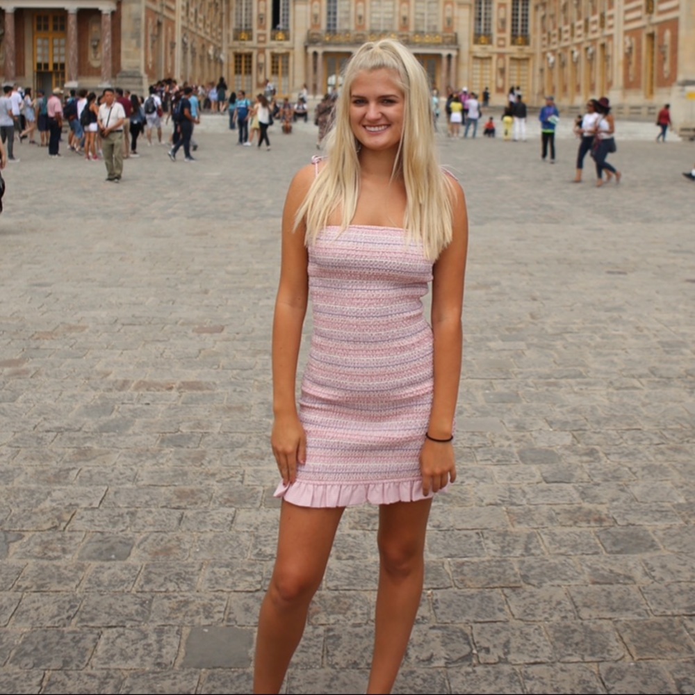 Pink Mini Dress